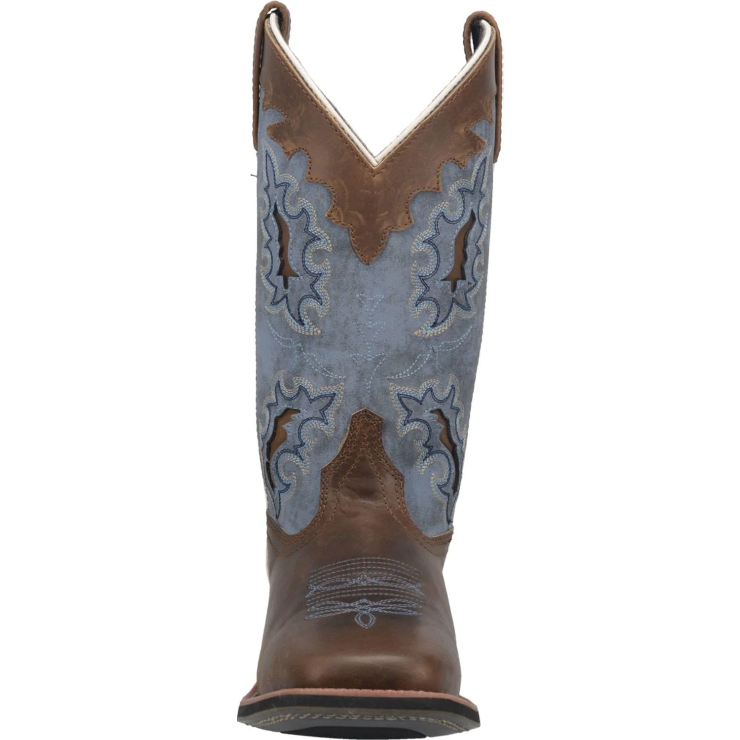 Laredo Women's Isla Brown Leather Cowgirl Boots 5666 - Image 3