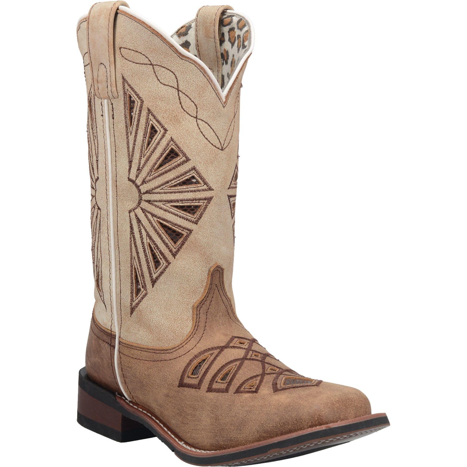 Laredo Women's Kite Days Brown Leather Cowgirl Boots 5821