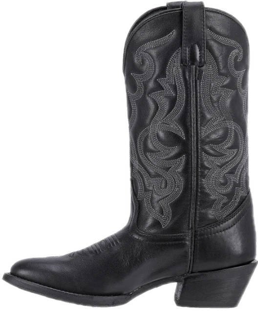 Laredo Women's Maddie Black Round Toe Western Boots 51110 - Image 3