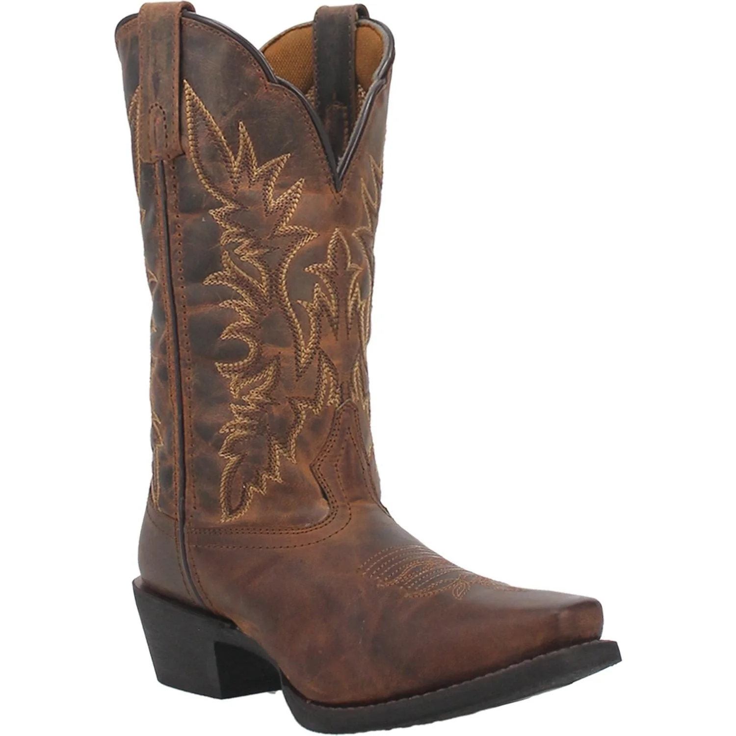 Laredo Women's Malinda Tan Leather Cowgirl Boots 51134