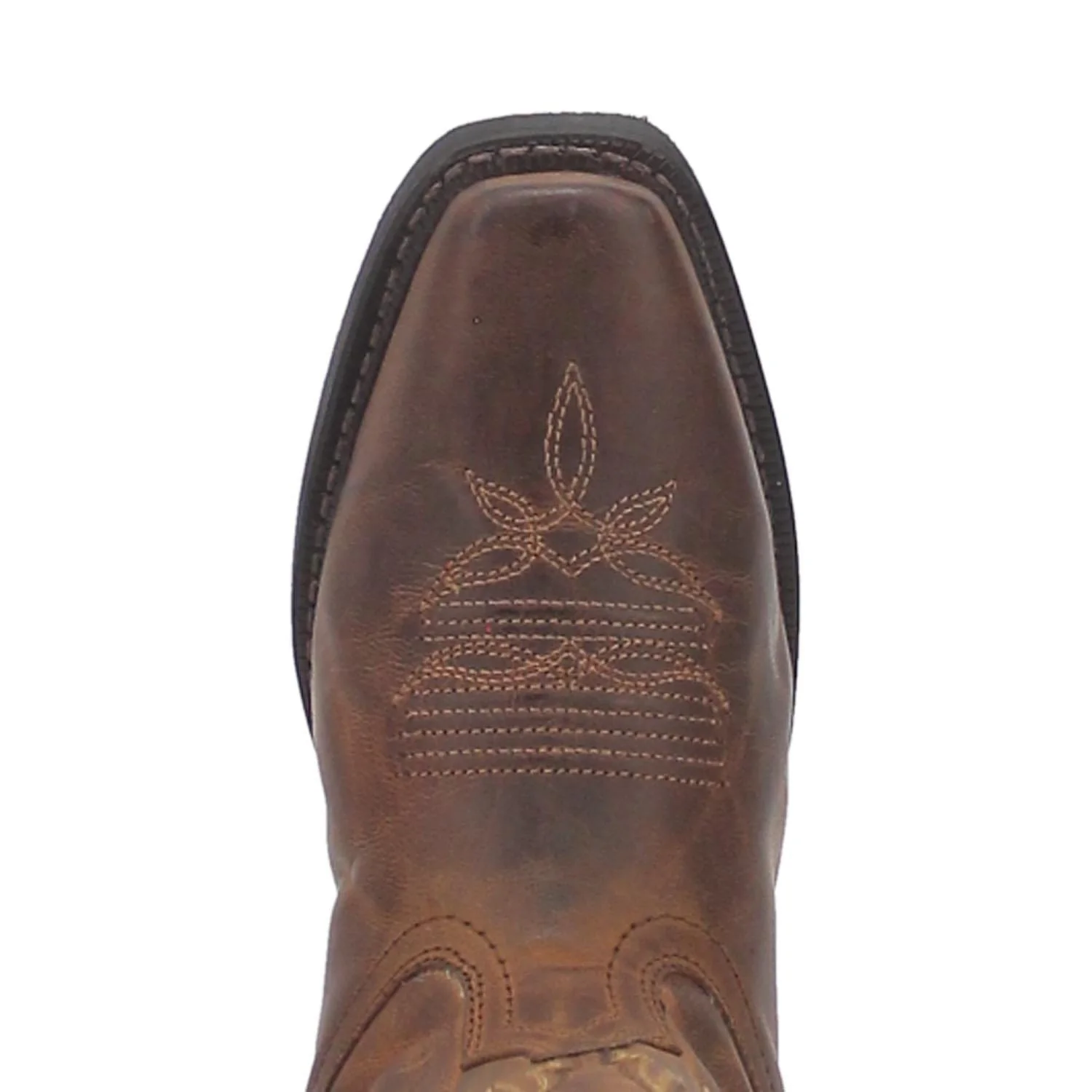 Laredo Women's Malinda Tan Leather Cowgirl Boots 51134 - Image 2