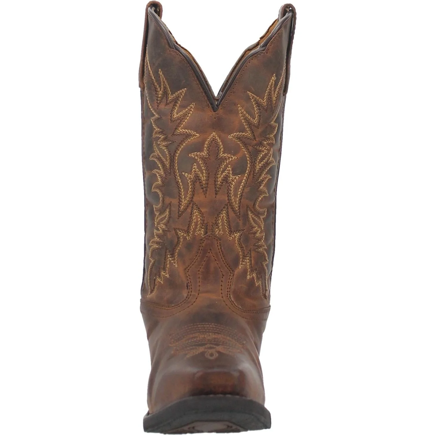 Laredo Women's Malinda Tan Leather Cowgirl Boots 51134 - Image 4