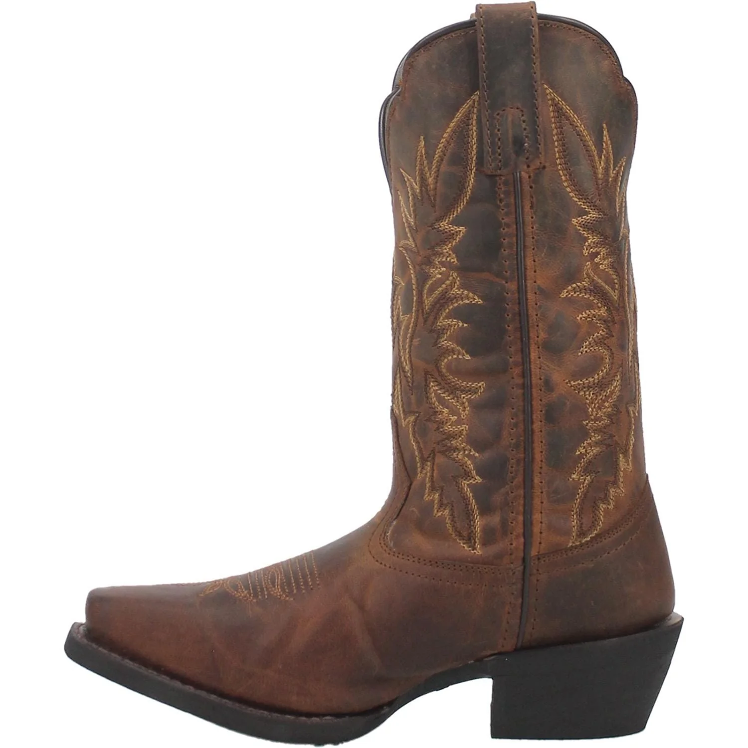 Laredo Women's Malinda Tan Leather Cowgirl Boots 51134 - Image 5