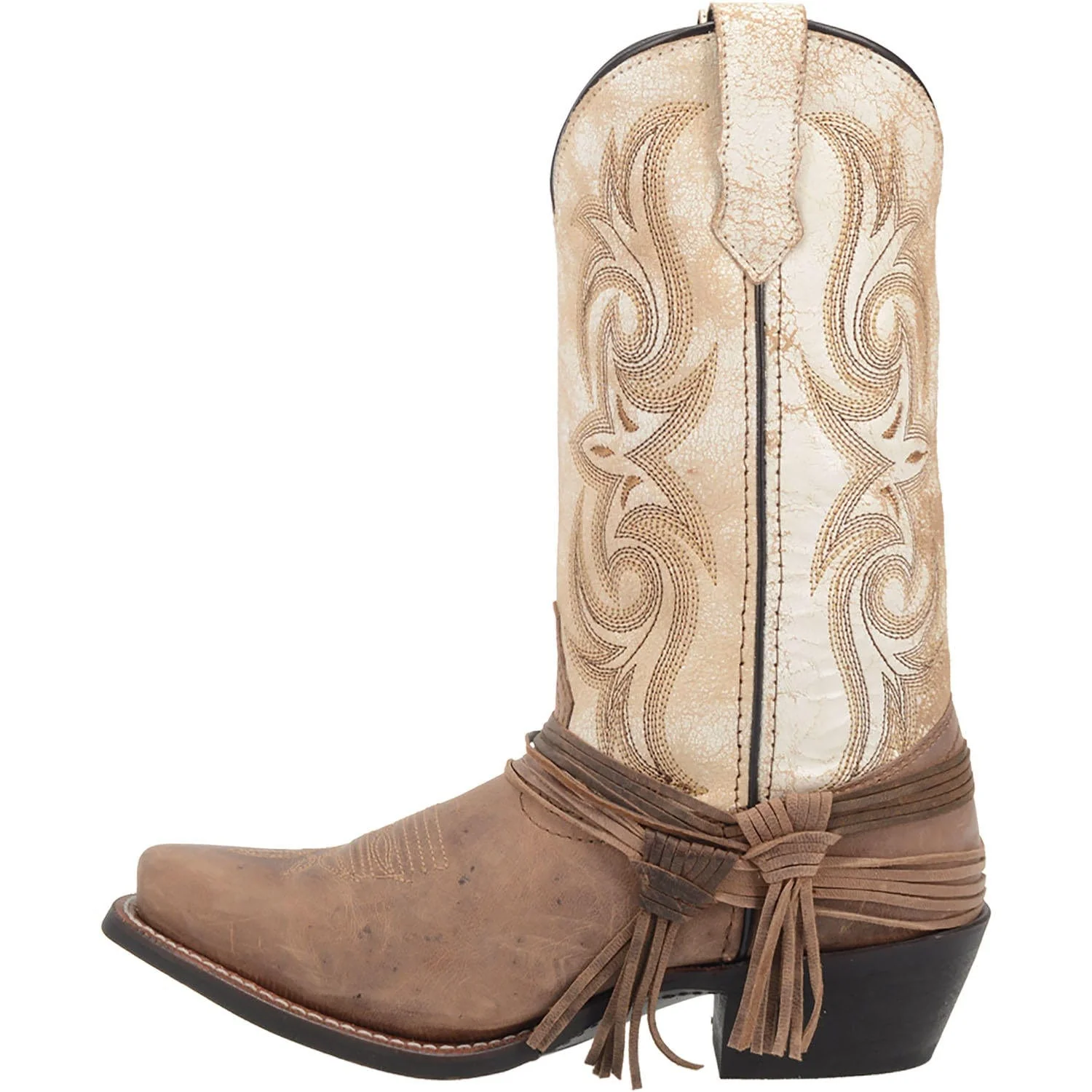 Laredo Women's Myra Sand White Western Boots 51091 - Image 4