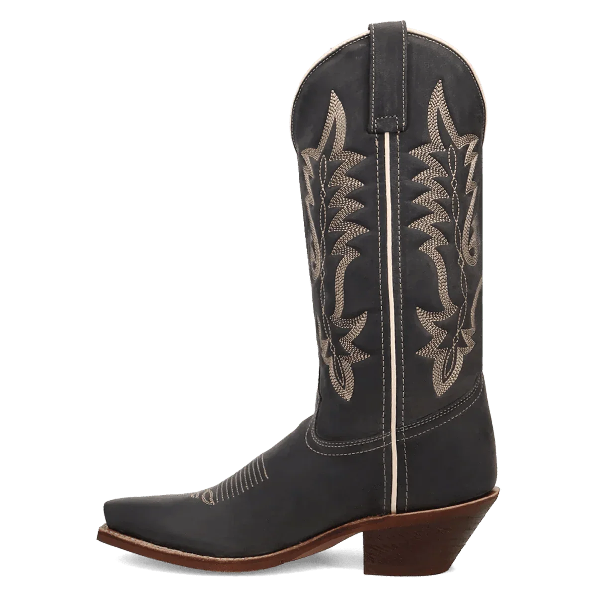 Laredo Women's Dark Navy Carly Snip Toe Western Boots 20025 - Image 3