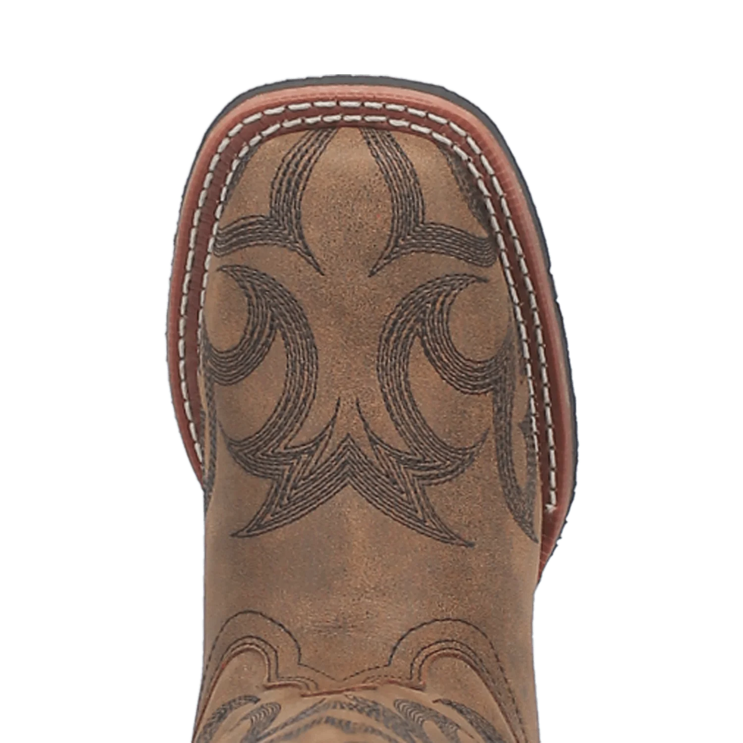 Laredo Women's Sariah Tan Square Toe Western Boots 5943 - Image 9