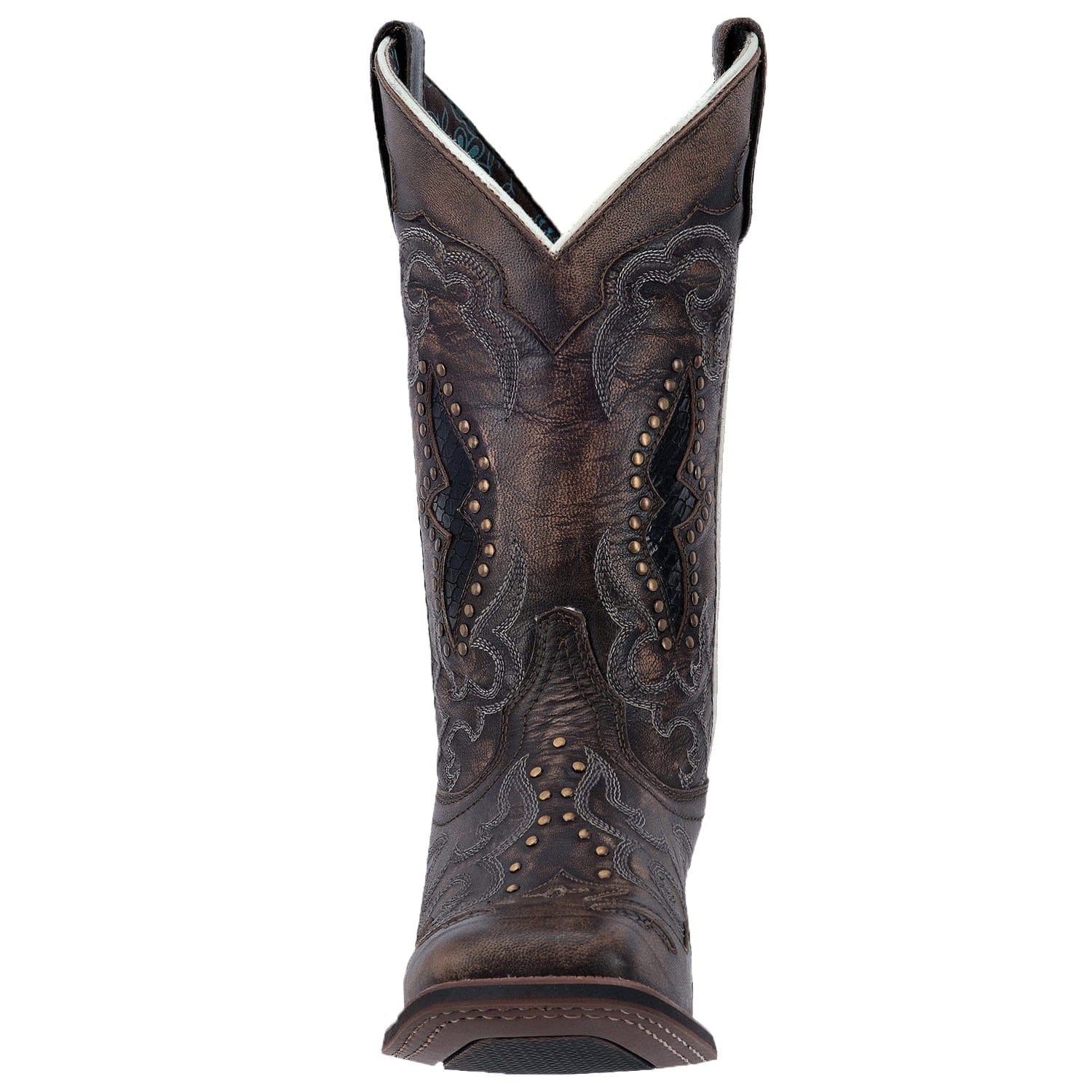 Laredo Women's Spellbound Black Leather Cowgirl Boots 5660 - Image 4