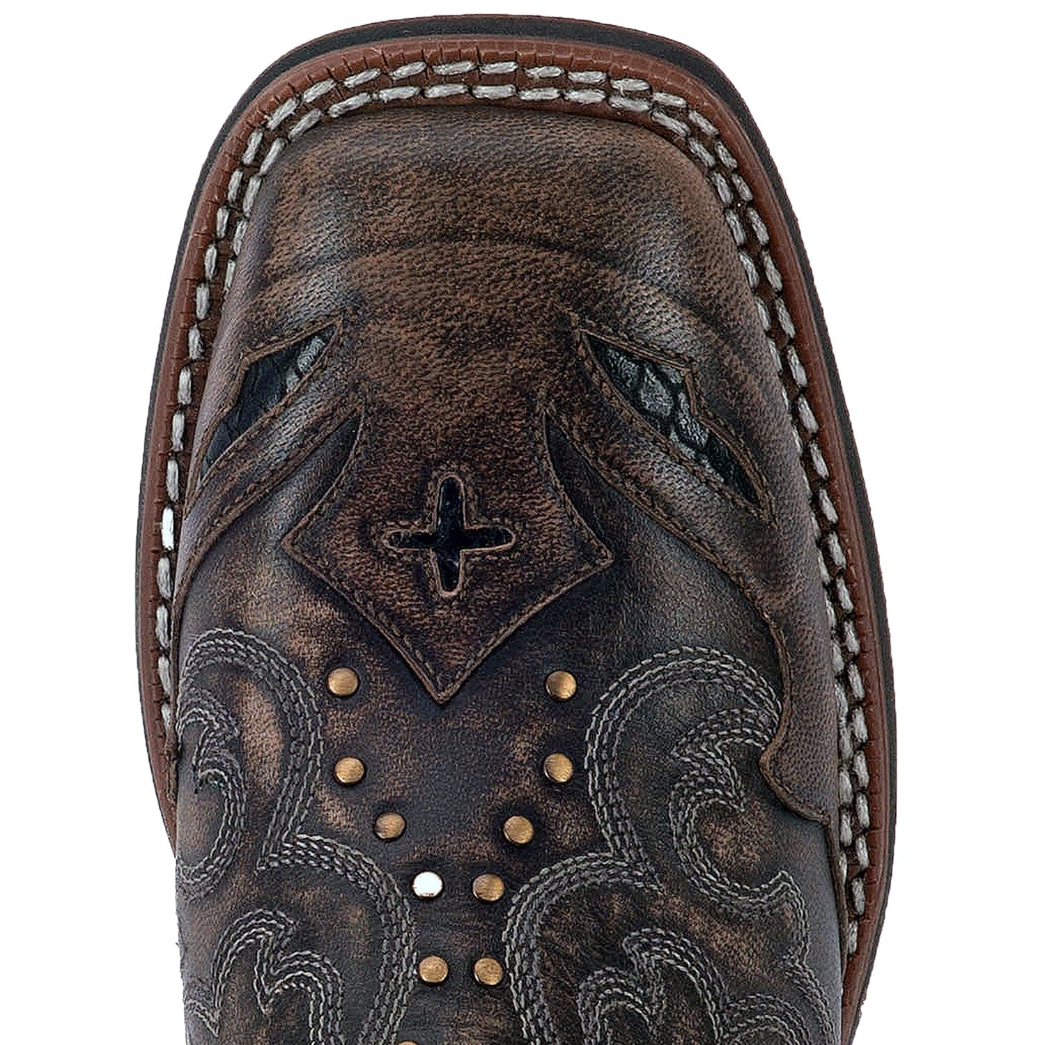Laredo Women's Spellbound Black Leather Cowgirl Boots 5660 - Image 5