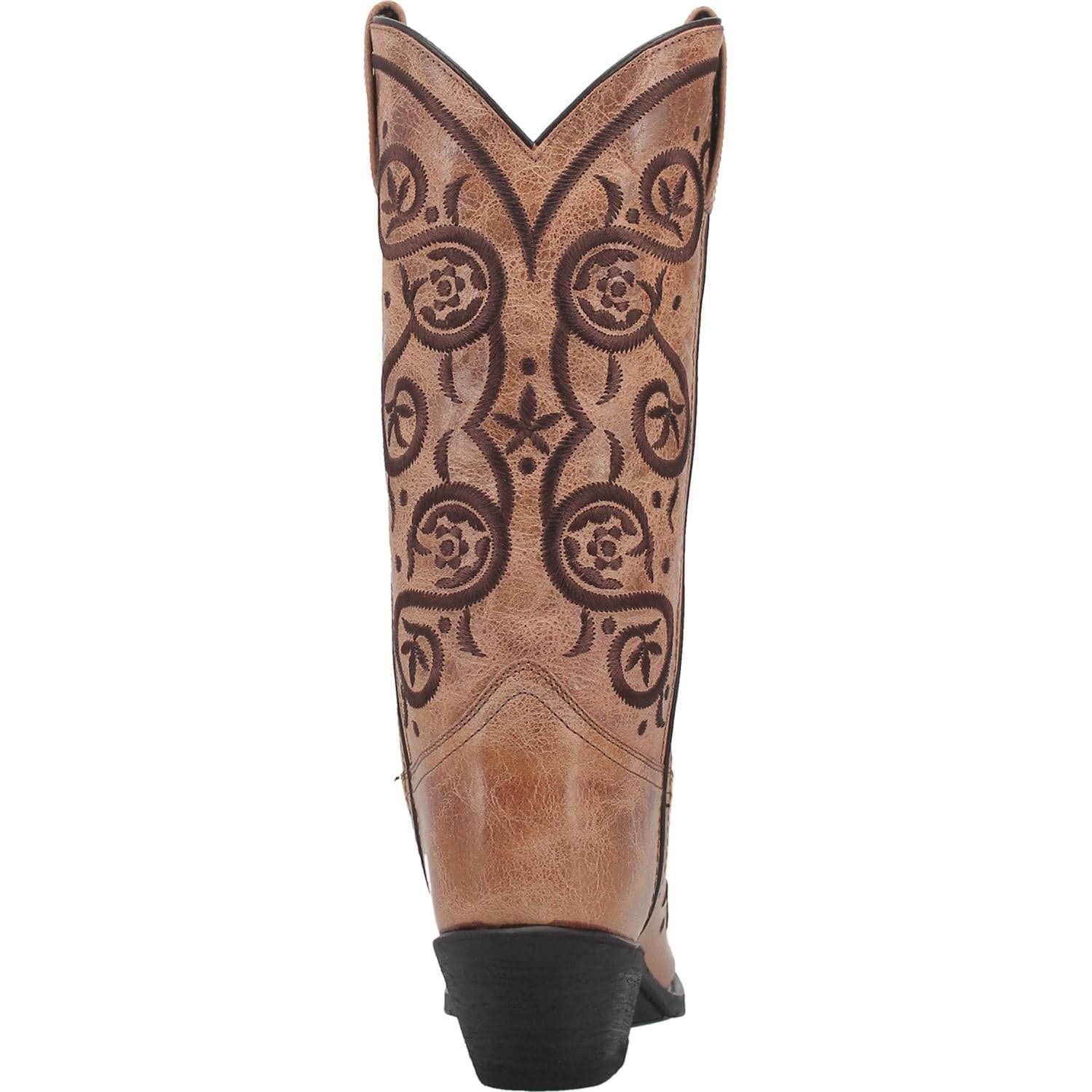 Laredo Women's Whirlaway Taupe Brown Snip Toe Western Boots 52422 - Image 6