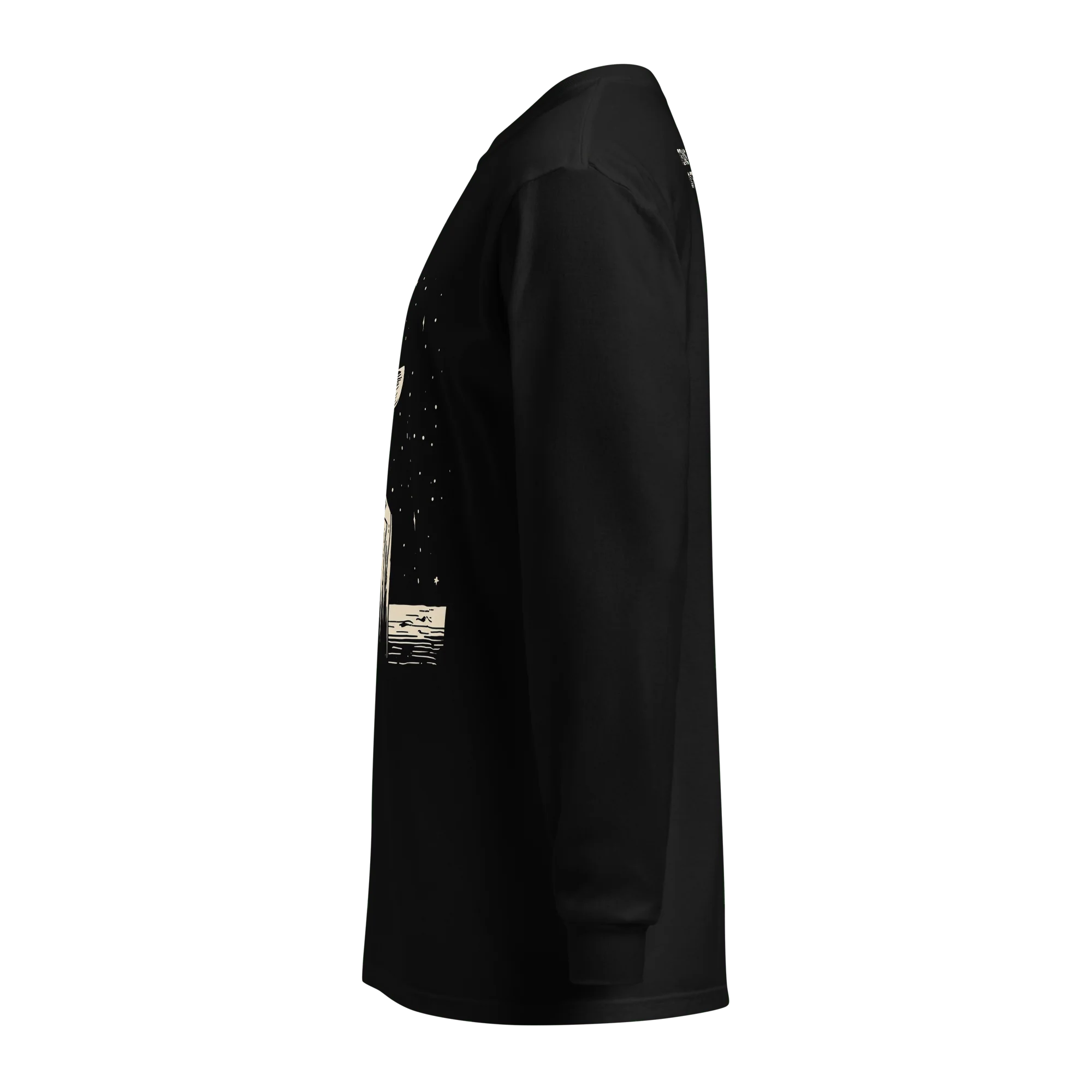 Lonesome Wanderer Heavy Long Sleeve Graphic Tee - Image 4