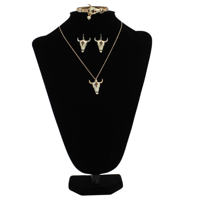M&F Western Women's Blazin Roxx 3 Piece Necklace Set 30370