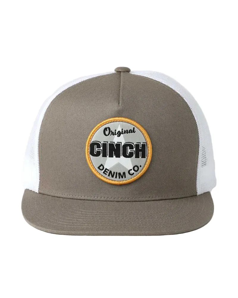Cinch Tan Flexfit High Profile Trucker Cap MCC0600613 - Image 2