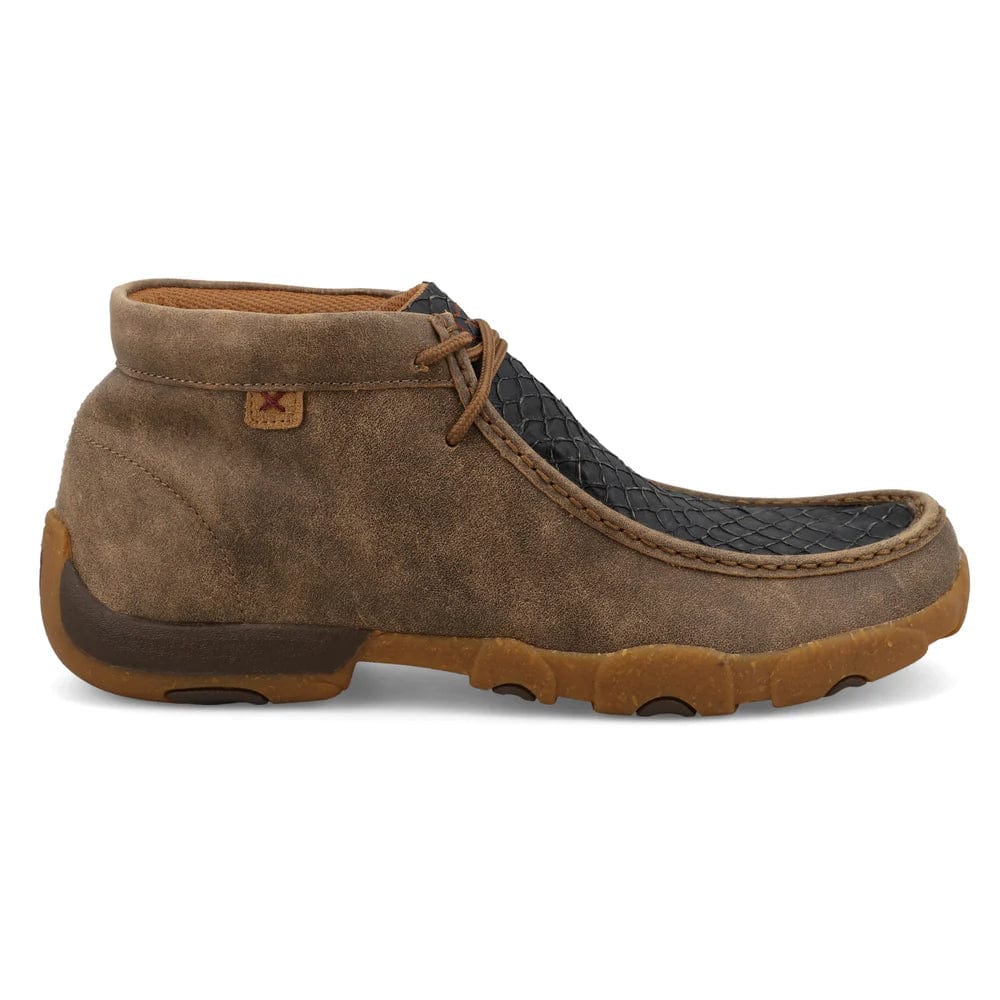 Twisted X Men's Black & Bomber Chukka Driving Moc Shoe MDM0101 - Image 5