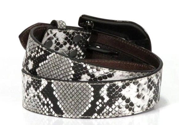 Nocona Women's Snake Skin Print Embellished Belt N320001562 - Image 3