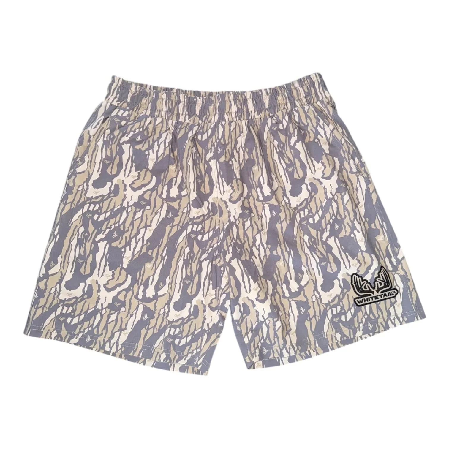 Whitetail Co. Hunt Camp Shorts Faded Old Tree Bark - Image 5