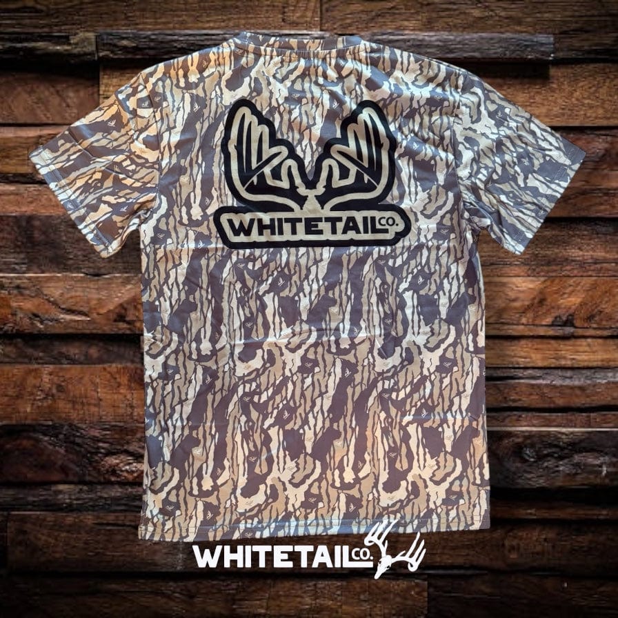 Whitetail Co. Old Tree Bark Camo Faded Pocket Tee - Image 6