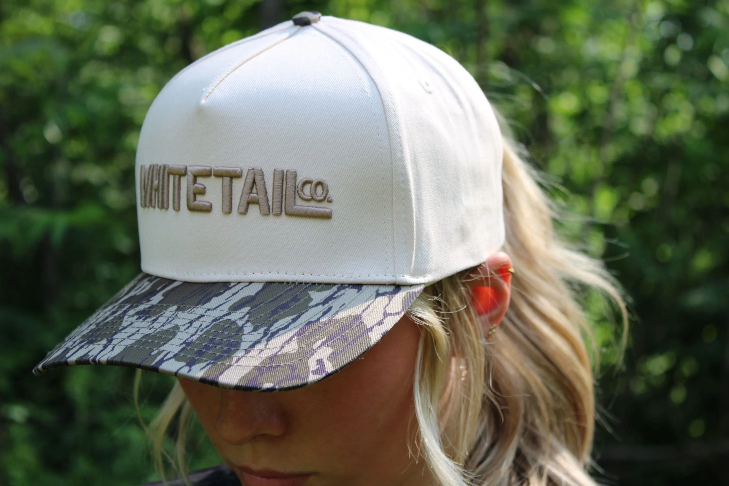 Whitetail Co. Washed Brim Trucker - Image 7