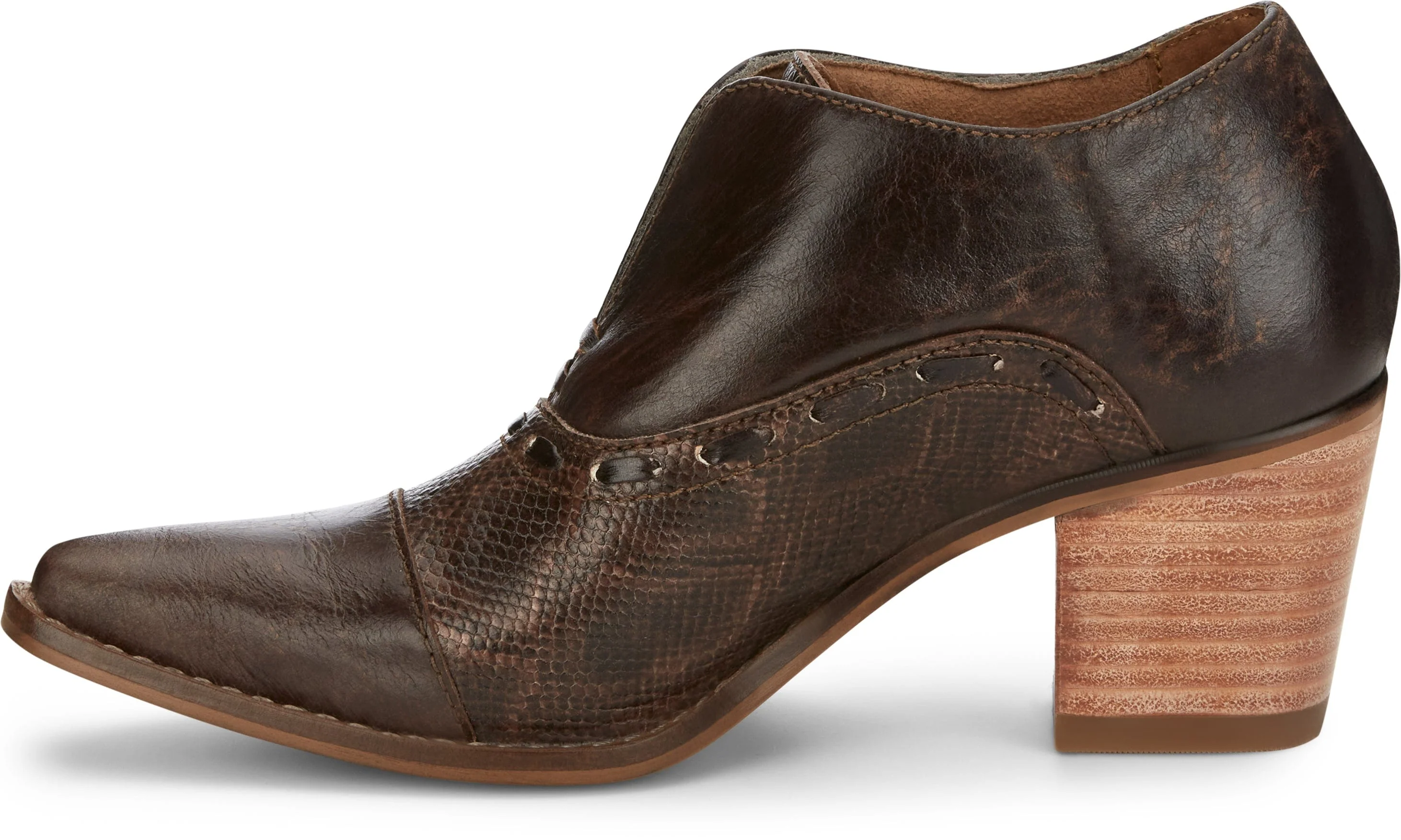 Nocona Women's Sherry Mocha Brown Fashion Booties ME1923 - Image 4