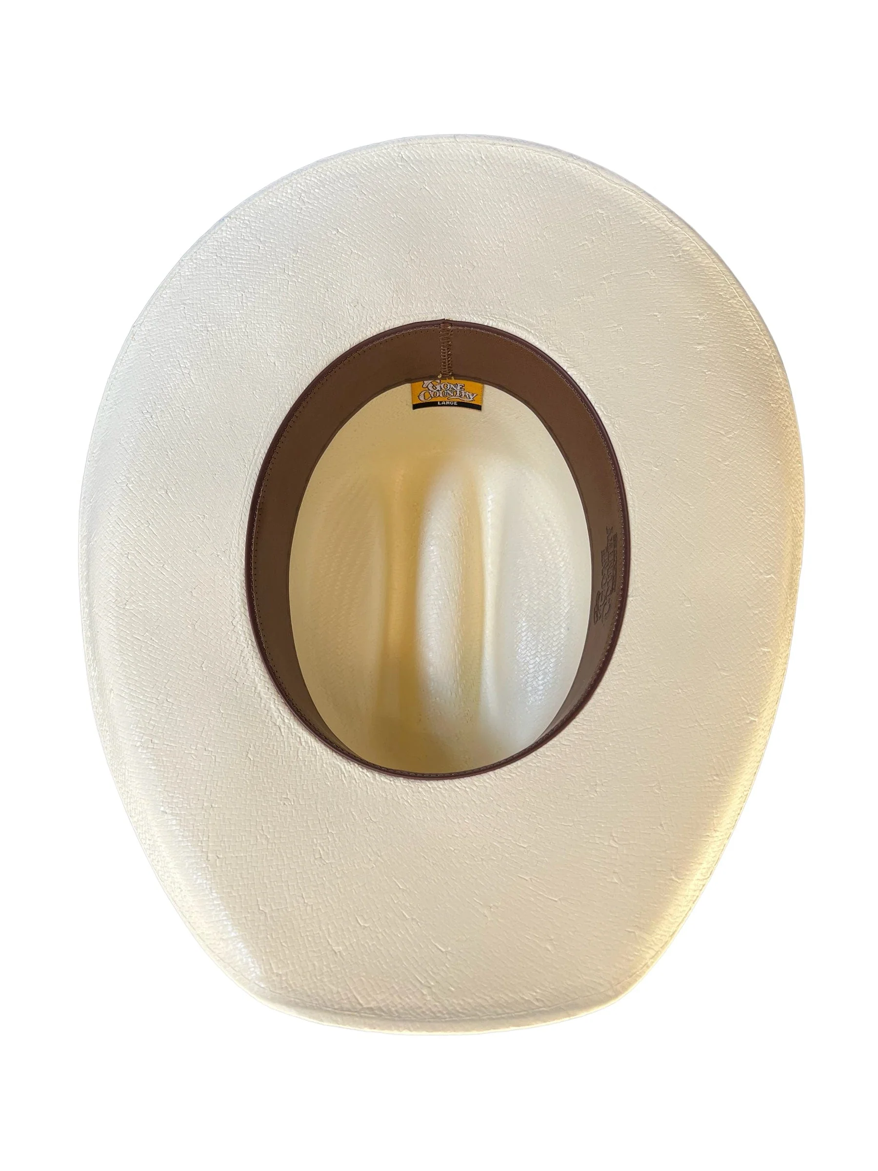 Gone Country Open Range Ivory - Straw Shantung (Yellowstone Series) Cowboy Hat - Image 2