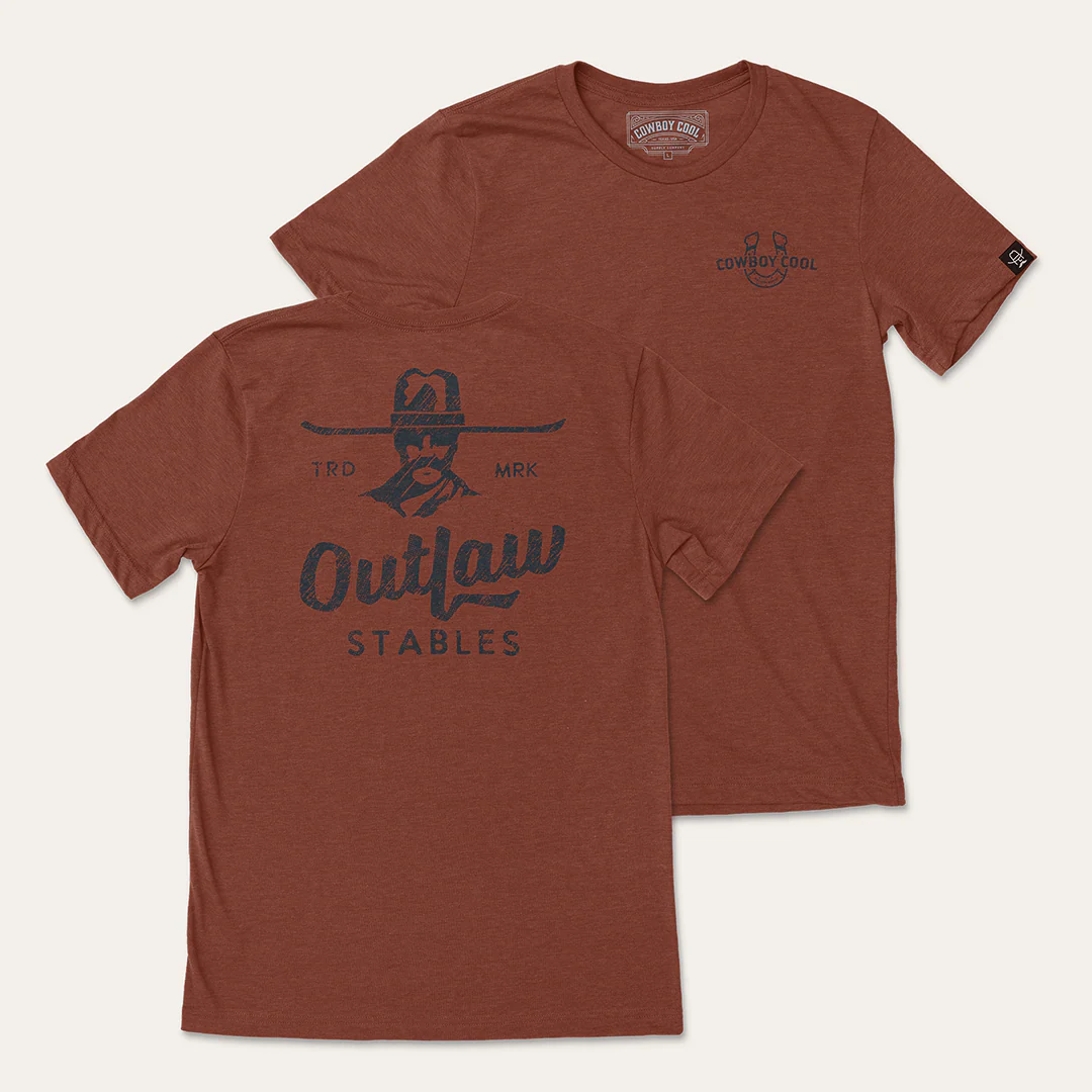 Outlaw Stables T-Shirt - Image 4