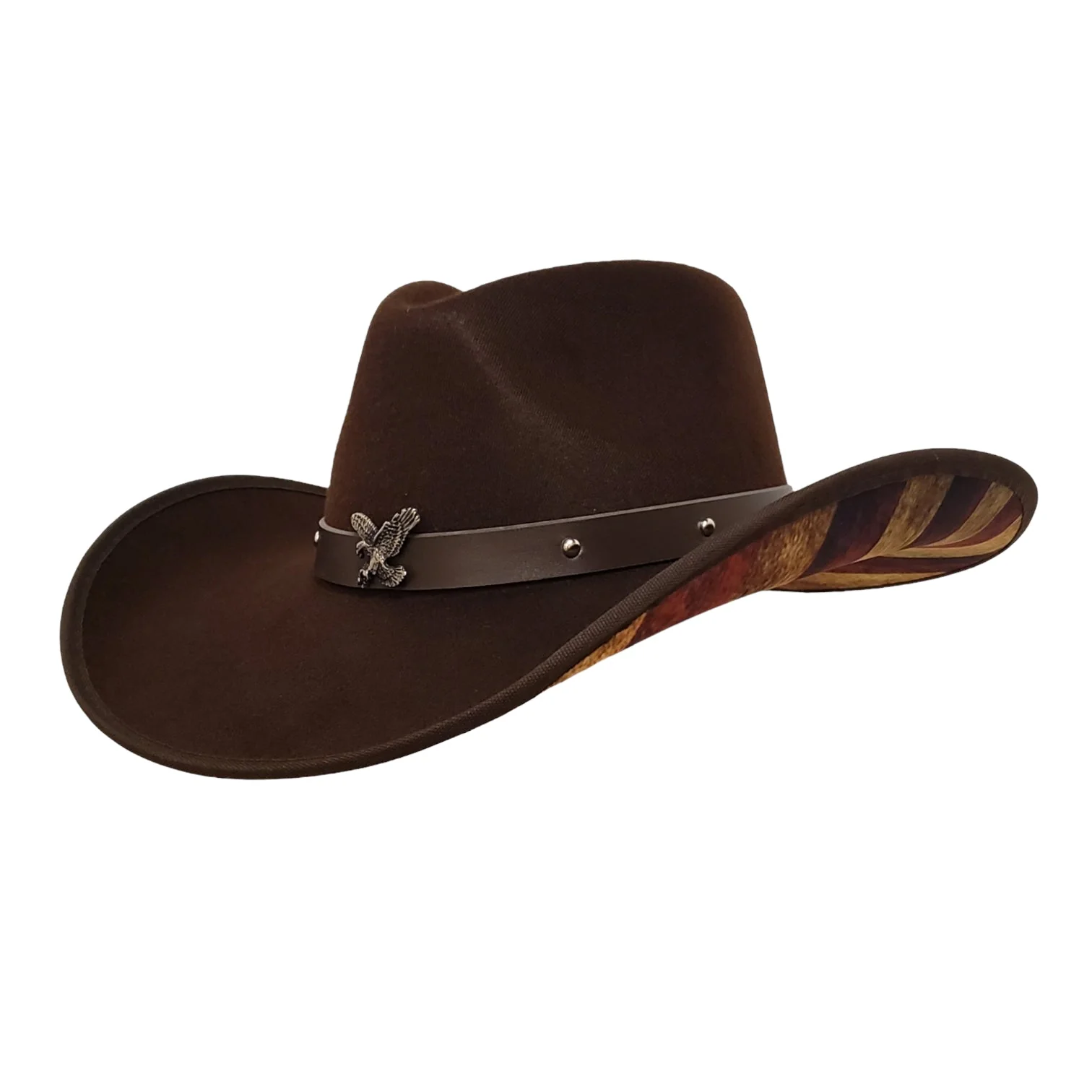 Gone Country Patriot Brown - Cotton (Renegade Series) Cowboy Hat