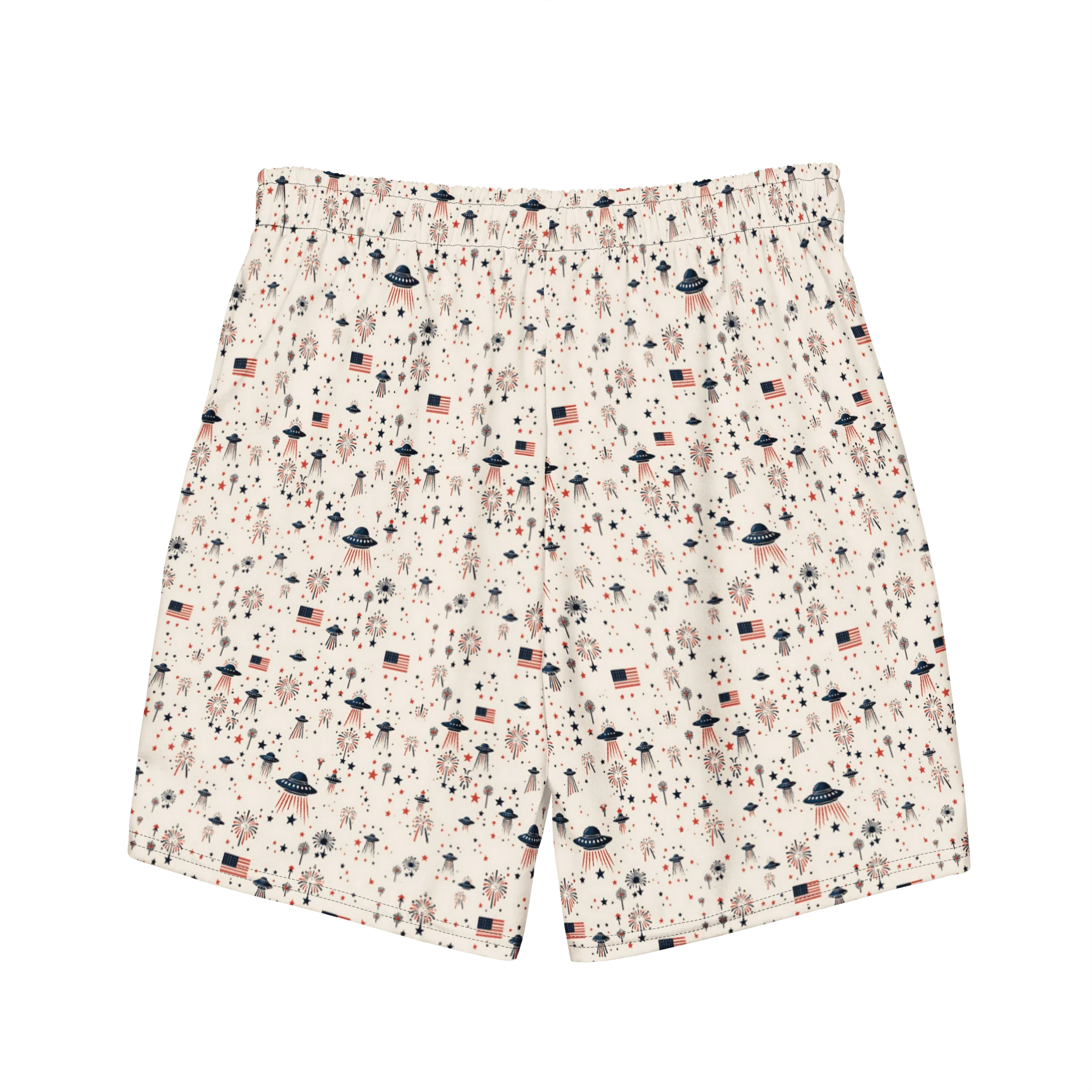 Patriot Wings: A Familiar Celebration Swim Trunks - Image 2