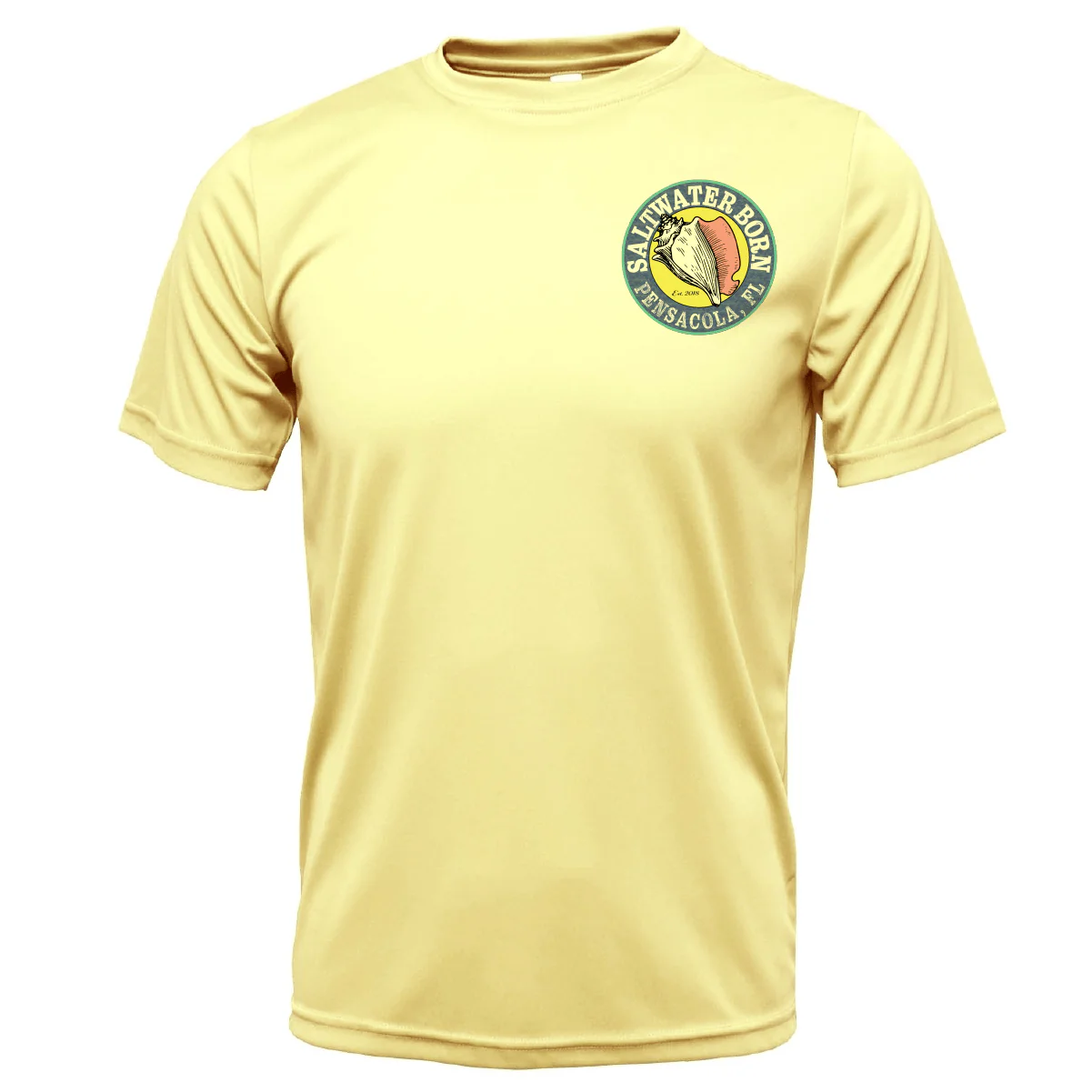 Pensacola, FL "Surrender The Booty" Men's Short Sleeve UPF 50+ Dry-Fit Shirt - Image 2