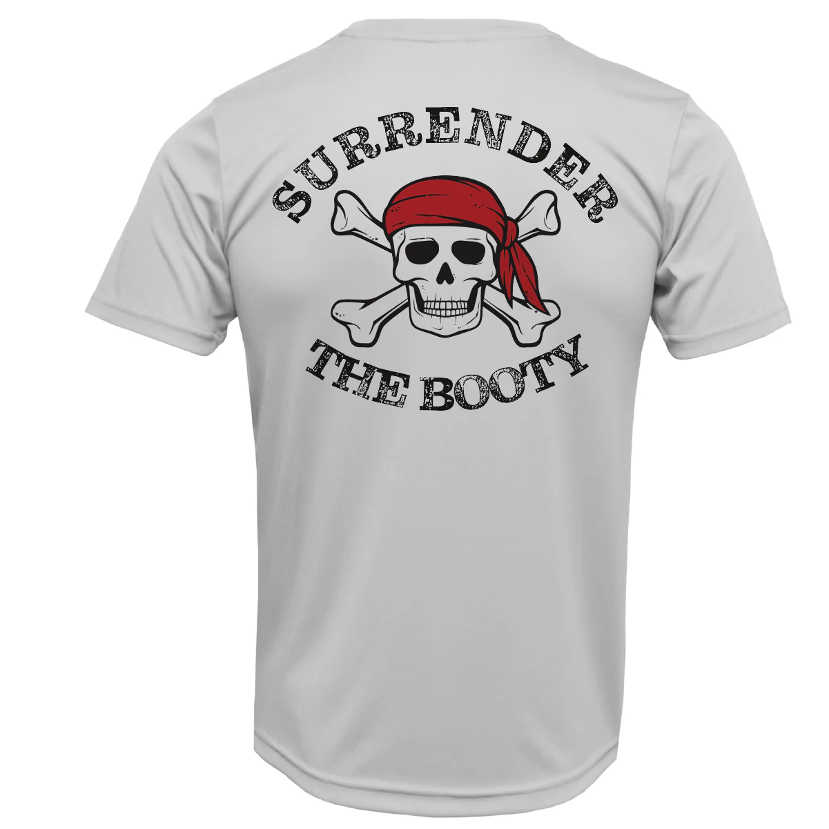 Pensacola, FL "Surrender The Booty" Men's Short Sleeve UPF 50+ Dry-Fit Shirt - Image 5