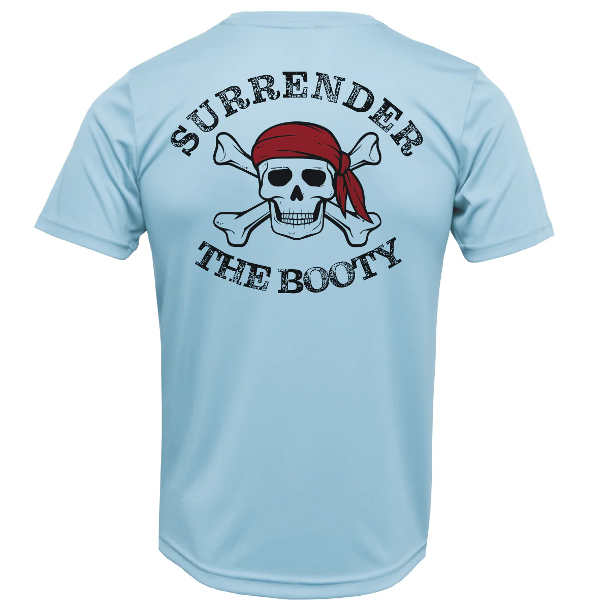 Pensacola, FL "Surrender The Booty" Men's Short Sleeve UPF 50+ Dry-Fit Shirt - Image 7