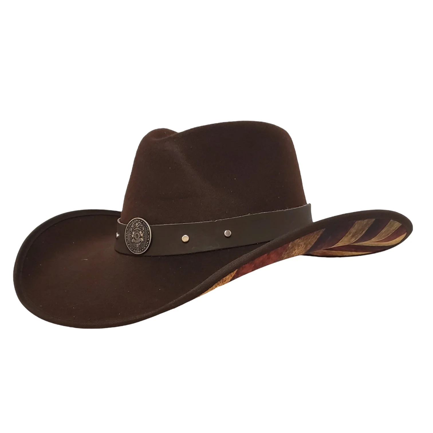 POLICE HEROES BROWN COTTON USA