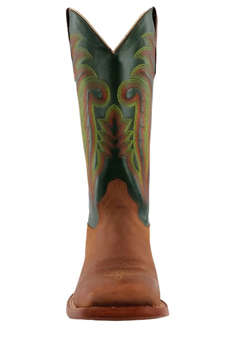 R. Watson Men’s Cowhide Mad Cat Miel Wide Square Western Boot RW8001-2 - Image 3