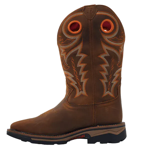 R Watson Men's Hazel Bay Steel Toe Western Work Boot RW1010ST - Image 2