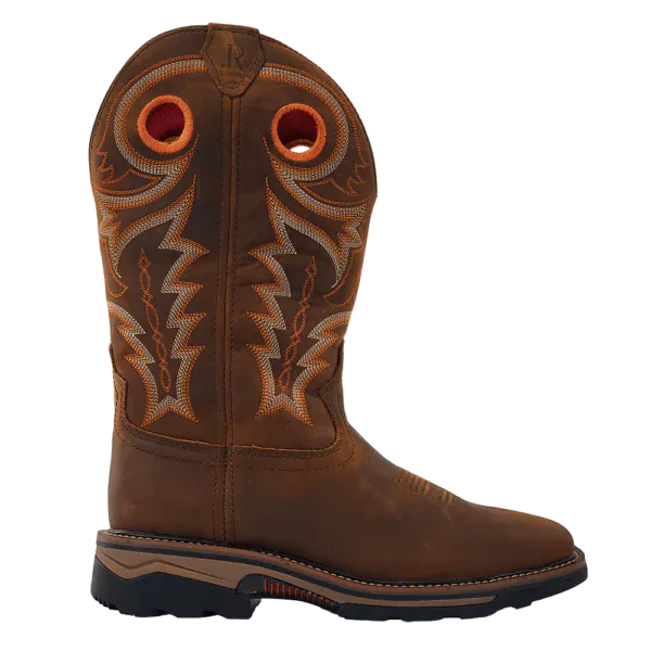 R Watson Men's Hazel Bay Steel Toe Western Work Boot RW1010ST - Image 3