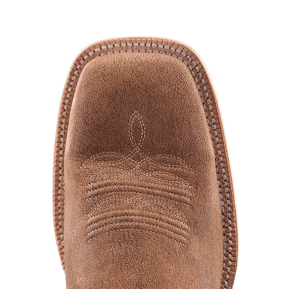 R. Watson Men's Tan Nubuck Camel Western Boot RW7210-2 - Image 6