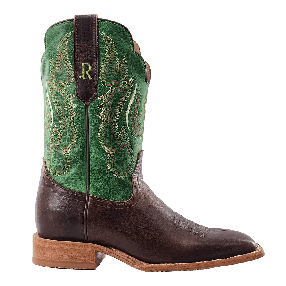 R. Watson Men's Tobacco Cowhide Western Boots RW8034-2 - Image 2