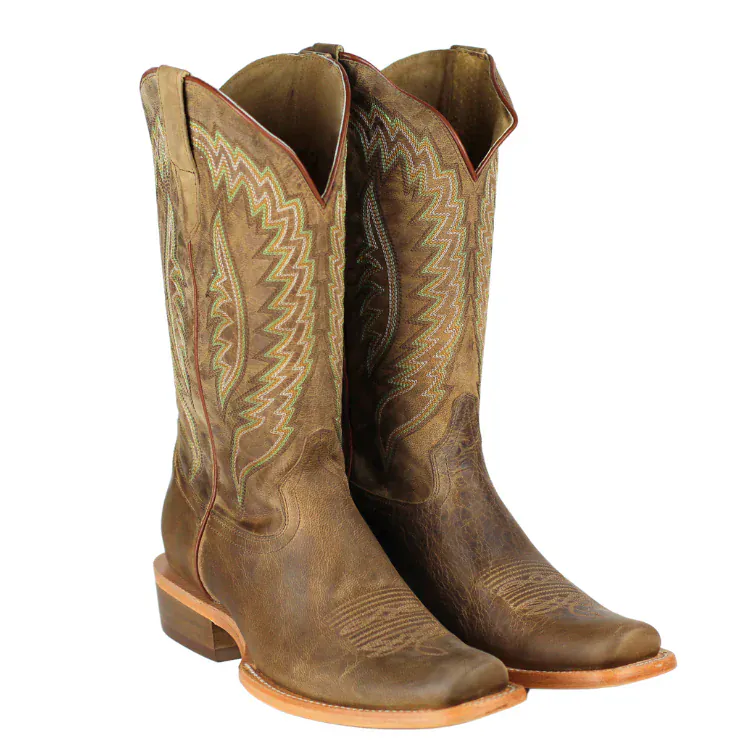 R Watson RW Ranch Men's Mad Brown Western Boot WR0001-1 - Image 7