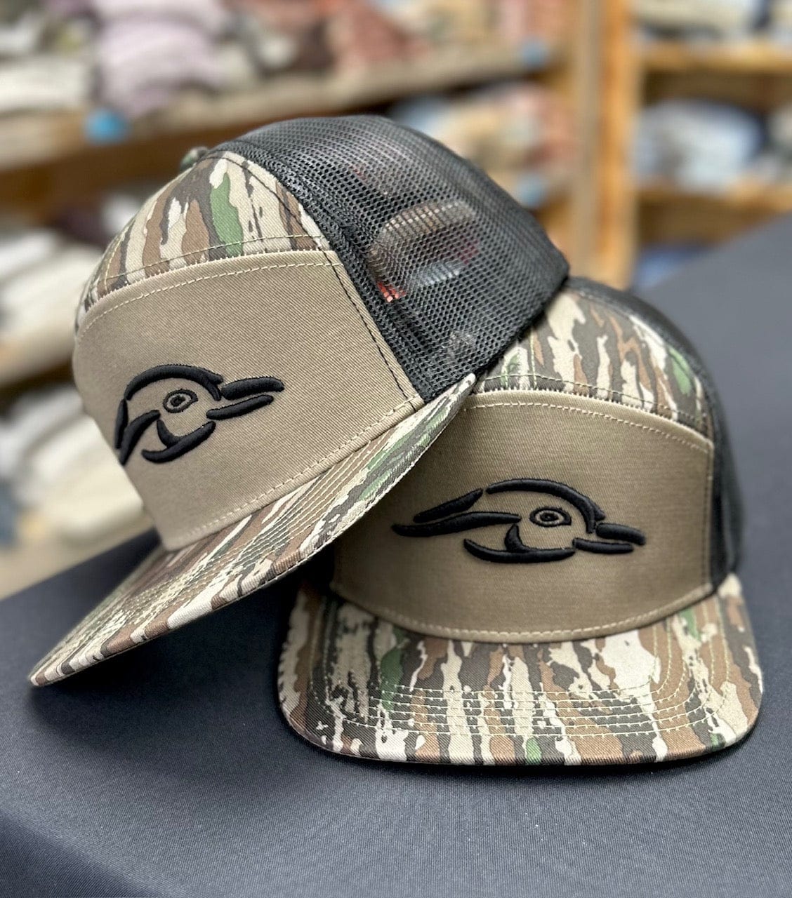 Realtree Original 7 Panel Duck Logo Hat - Image 2