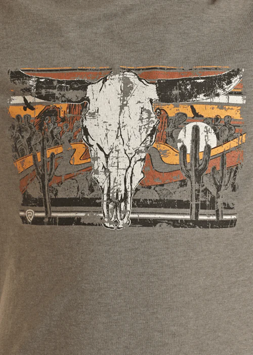 Rock & Roll Denim Boys Grey Desert Graphic T-Shirt BB21T02280 - Image 2