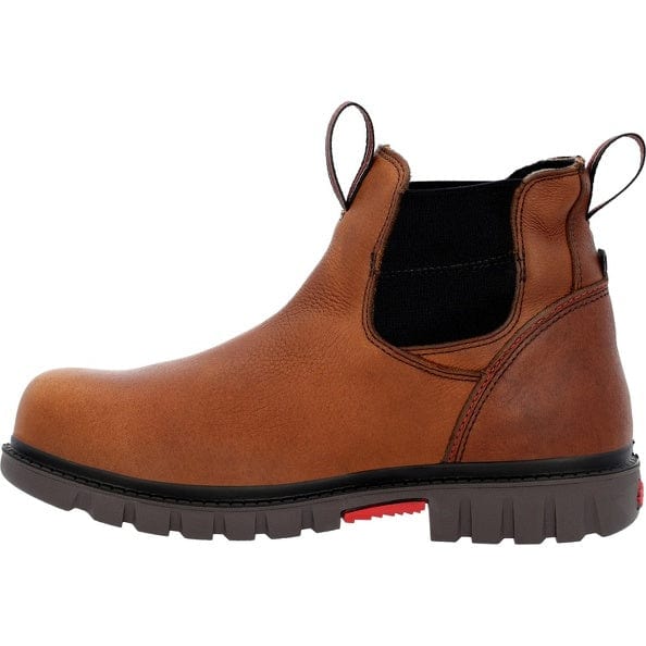 Rocky Men's Chelsea Worksmart Brown Waterproof Composite Toe Work Boot RKK0400 - Image 3