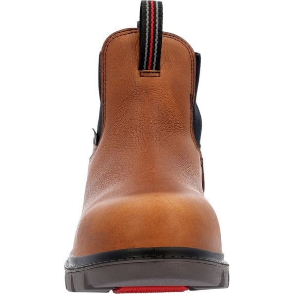 Rocky Men's Chelsea Worksmart Brown Waterproof Composite Toe Work Boot RKK0400 - Image 6