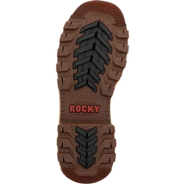 Rocky Men's Wheat Rams Horn Waterproof Composite Toe Work Boot RKK0392 - Image 6