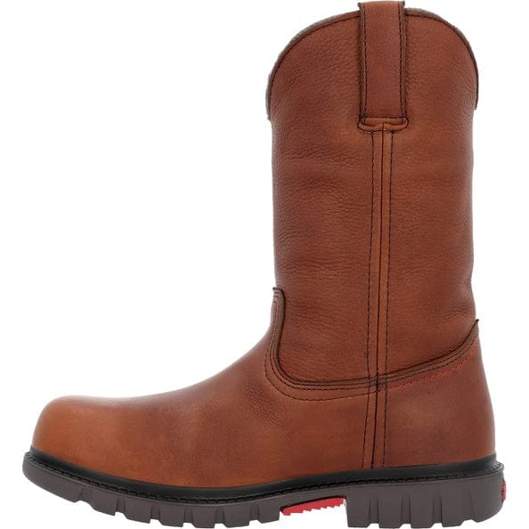 Rocky Men's Worksmart Brown Waterproof Composite Toe Work Boot RKK0402 - Image 3