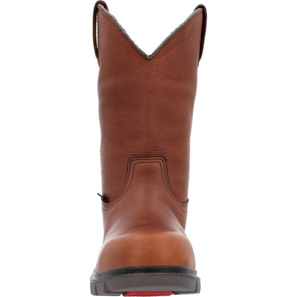 Rocky Men's Worksmart Brown Waterproof Composite Toe Work Boot RKK0402 - Image 5