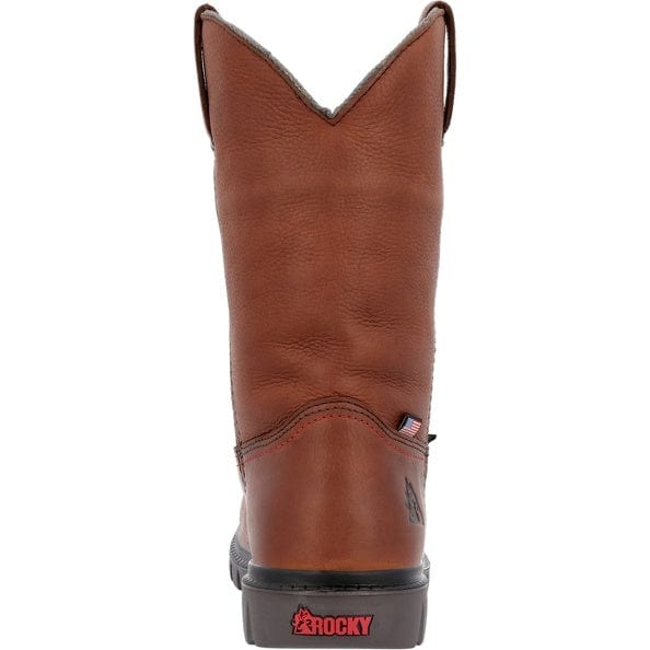 Rocky Men's Worksmart Brown Waterproof Composite Toe Work Boot RKK0402 - Image 6