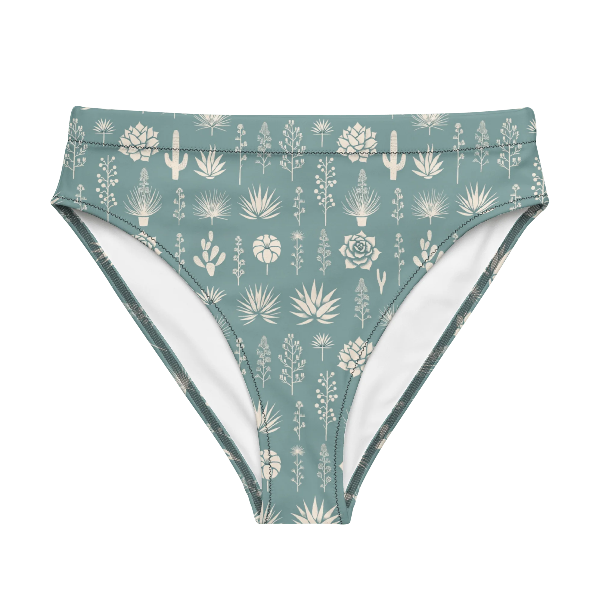 Saguaro Sunset: Hawaiian Nights in the Desert High-Waisted Bikini Bottom