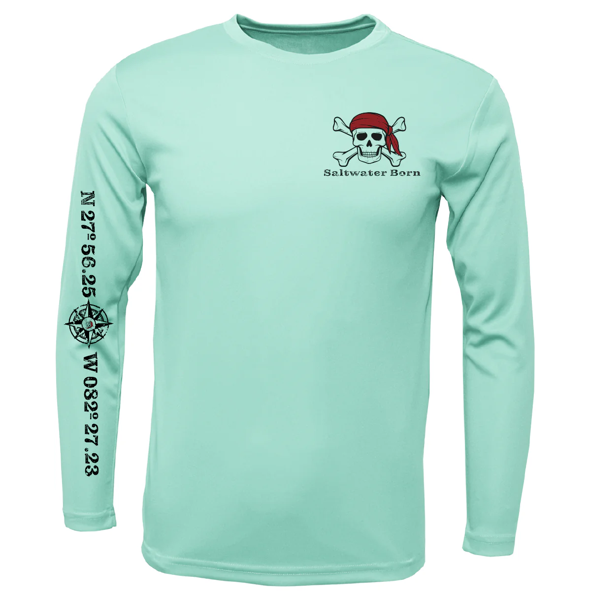 Saltwater Born "All for Rum and Rum for All" Long Sleeve UPF 50+ Dry-Fit Shirt - Image 10