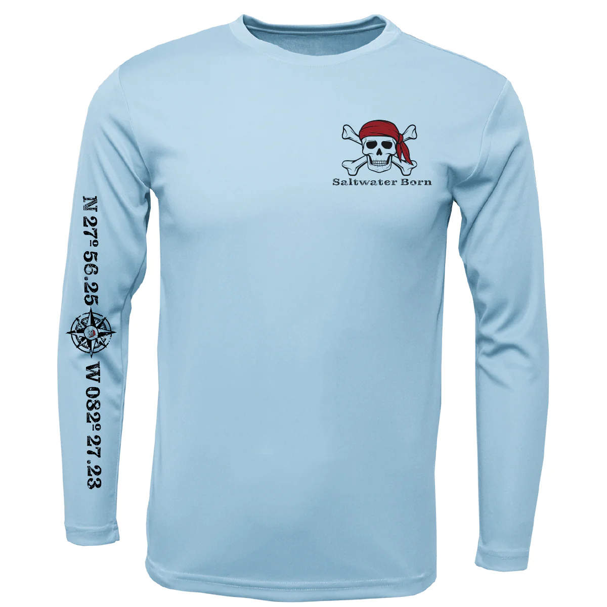 Saltwater Born "All for Rum and Rum for All" Long Sleeve UPF 50+ Dry-Fit Shirt - Image 4