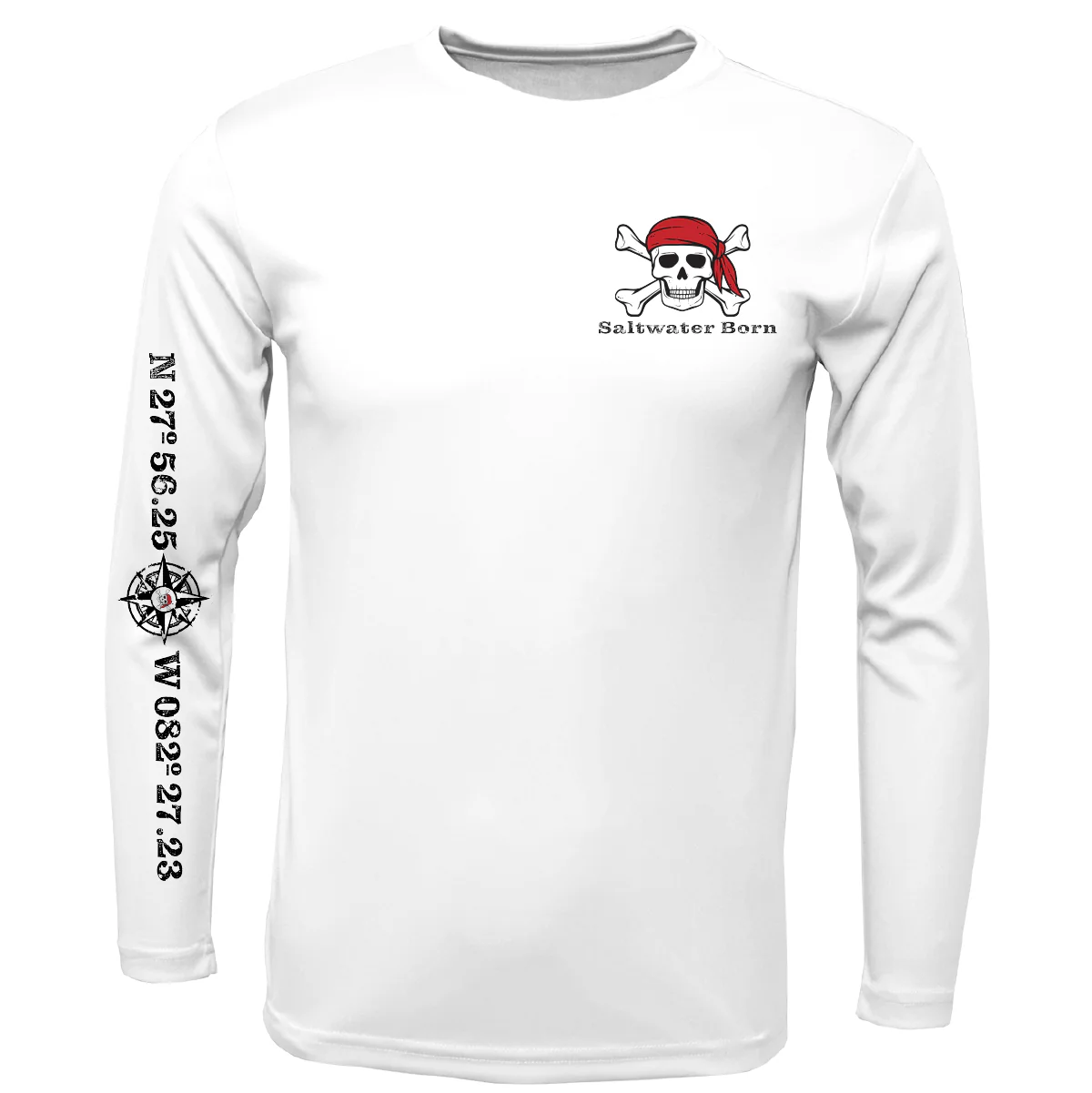 Saltwater Born "All for Rum and Rum for All" Long Sleeve UPF 50+ Dry-Fit Shirt - Image 8