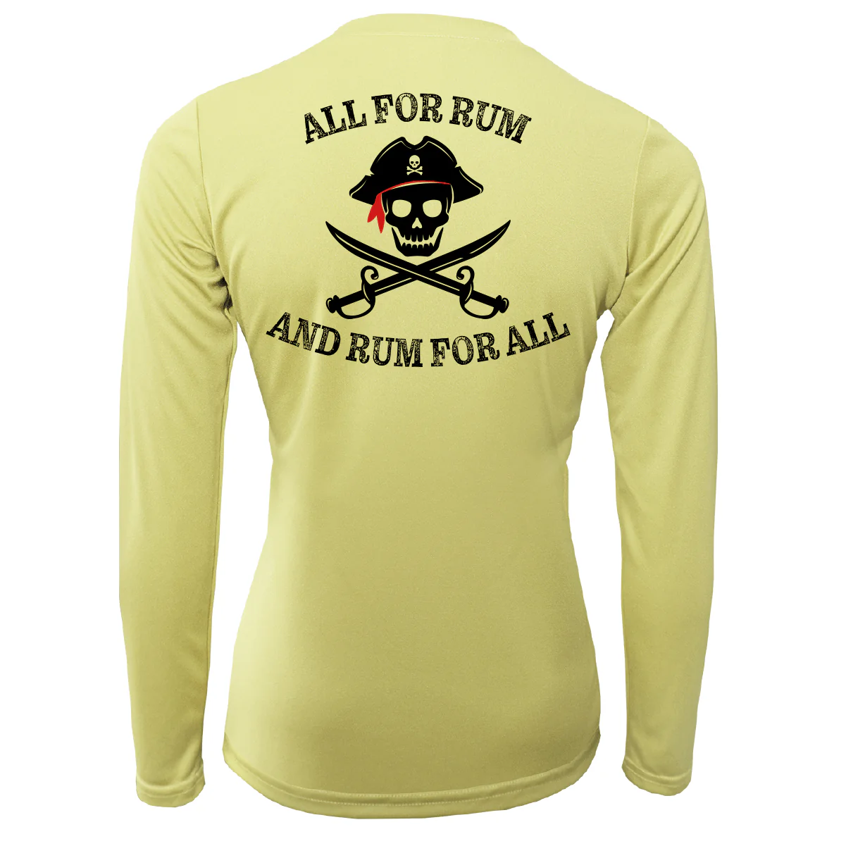 Saltwater Born "All for Rum and Rum for All" Women's Long Sleeve UPF 50+ Dry-Fit Shirt - Image 9