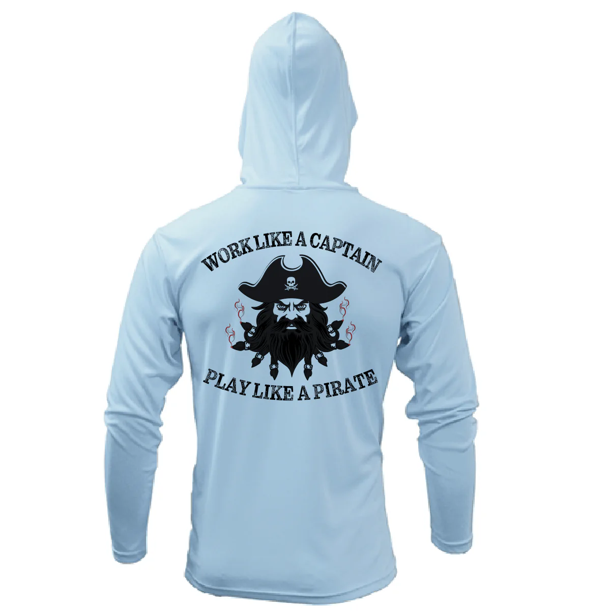 Saltwater Born Blackbeard Long Sleeve UPF 50+ Dry-Fit Hoodie - Image 7